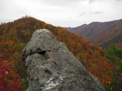 Bird Rock
View from 'Bird Rock'
Sill Branch Overlook,
10-31-2013
