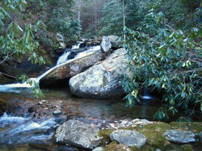 Cascades On Devils Creek
Lower Devils Creek,
2-6-2011

