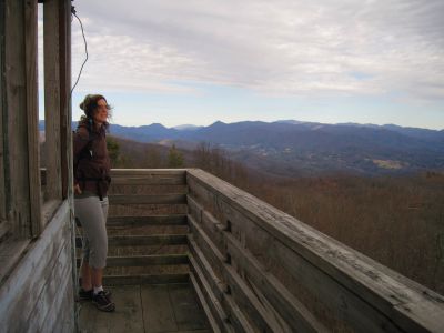 Kim From Brevard
Rich Mountain Fire Tower
2-19-2011
