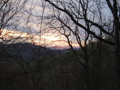 View From Buzzard Roost Ridge
Purple Mountains in the distance...
2-19-11
