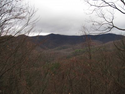 View Of Flint Mountain
...with clouds on top, as seen from the 'high road' of the Rocky Fork Trail.
3-5-2011
