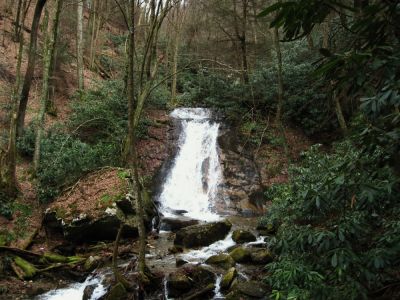 Rock Creek Falls
(Lower) Rock Creek Falls
50-foot waterfall on Unaka Mountain
January 2010
