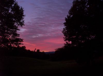 Sunrise
...Over the Southern Appalachians,
11-09
