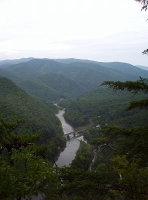 View from Cliff Ridge
View of the Nolichucky Gorge...from the Appalachian Trail
August 2009
