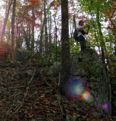 Whitehouse Mountain Trail
...in Rocky Fork,
October, 2010
